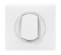Legrand - Poussoir avec plaque Céliane Soft - 6A - Blanc