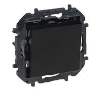 LEGRAND Poussoir composable 6A pour installation encastrée, gamme Niloé Step, couleur anthracite, 398234B