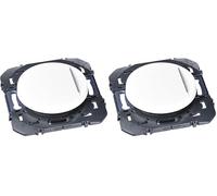 LEGRAND | Poussoir Lumineux Blanc, Dooxie, Voyant Bleu Pour Repérage Dans L'Obscurité, Connexion Rapide Sans Outil, Compatible Avec Plaques De Finition (Lot de 2)