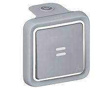 Legrand poussoir lumineux apparent 10a plexo leg69907