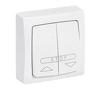 Legrand - Poussoir pour commande centralisée volets roulants Appareillage Saillie - Blanc
