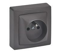 LEGRAND | Prise 2P+T, Appareillage Saillie, Connexion Rapide Sans Outil Par Bornes Automatiques, Avec Éclips De Protection Pour Enfants, Livrée Complète Prête À Poser