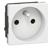 Legrand Prise 2P+T Mosaic – Blanc
