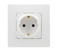 Legrand 396434 NL Prise 2P+T BL Monobloc, Blanc, Individuel