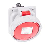 Legrand Prise CEE encastrée 400V 63A 3P+A IP67 P17 - 555588