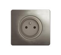 LEGRAND | Prise Connectée 16A On/Off Et Mesure, Céliane, Contrôle À Distance Via App Et Voix, Mesure Consommation Électrique, Finition Titanium