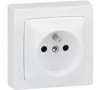 LEGRAND | Prise De Courant 2P+T Avec Éclips, Appareillage Saillie Blanc, Connexion Rapide Sans Outil, Protection Enfant Intégrée, Prête À Installer