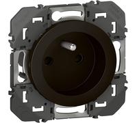 LEGRAND | Prise De Courant 2P+T Noire, Gamme Dooxie, Connexion Rapide Sans Outil, Sécurité Renforcée Avec Éclips De Protection Enfant, Compatible Avec Plaques De Finition Personnalisables (Lot de 5)