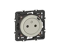 Legrand - Prise de courant Surface Céliane avec chargeur Type-C - 1,5A- 7,5W - Titane
