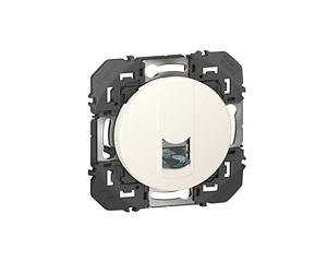LEGRAND - Prise Ethernet RJ45 Cat. 6 STP Full Media dooxie - Prise Murale Blindée à Câbler - Pour Transmissions Haut Débit Gigabit Ethernet - Conforme Norme NFC 15-100 - Fabriqué En France - Blanc
