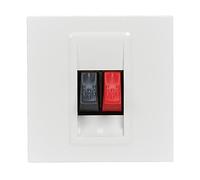 Legrand – Prise haut-parleur Mosaic – 2 modules – blanc