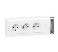 Legrand Prise multiple sans fil 3x2P+PA (Prise européenne) - 050609 [5 Pièces]