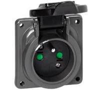 Legrand Prise murale M+L 250V 16A IP44 Metal Inset - 053903