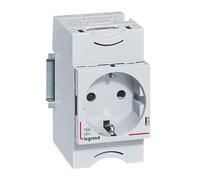 LEGRAND Prise ou prise 2P+T 16A 2,5 modules pour tableau électrique, 004285E