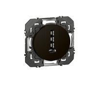 Prise téléphone en T LEGRAND Dooxie noir