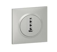 LEGRAND - Prise tel en t alu complet dooxie