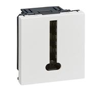 Legrand - Prise téléphone en T Mosaic 8 contacts 2 modules - blanc