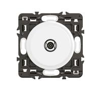 LEGRAND - Prise télévision Simple Mâle - Prise Murale Télé - À compléter avec une Plaque - Blanc