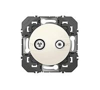 Prise TV-SAT étoile blindée LEGRAND Dooxie blanc