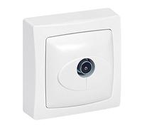 Legrand Prise TV simple appareillage saillie coaxiale Blanc