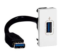 Legrand Prise USB Mosaic Blanc 078746