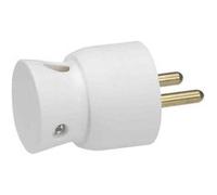 Legrand Fiche femelle LEG50102 – 2P+T 16 A – sortie droite – blanc
