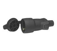 Legrand Prolongateur borne à vis 2P+T 16A IK08 IP44 avec bouchon et étiquette Gencod - 050117