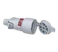 Legrand Fiche femelle Plexo – avec terre, plastique, volet de protection – 16A IP44