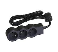 Legrand Multiprise FB 3x2P+T standard 1,5 m 1 mm² Noir