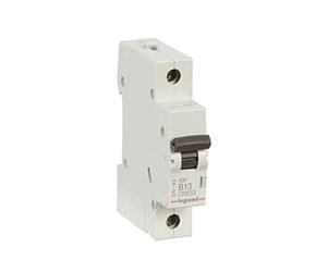 LEGRAND, RX3 419135 Disjoncteur magnétique thermique 13 A, 1 pôle, capacité de coupure 6000 A, 230/400 VAC, 1TE, 419135