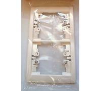 LEGRAND SAGANE 85001 - Plaque Verticale 2 postes KOZI OPALIS blanche
