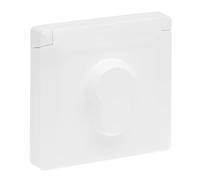 LEGRAND, SEANO 1 compartiment couvercle de pièces humides IP44 pour interrupteur à clé avec serrure DIN couvercle de protection pour pièces humides, couvercle de protection contre les projections