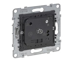 LEGRAND, SEANO 765051 Thermostat d'ambiance électronique, insert, contact inverse, courant de commutation : 8 A cos phi = 1,2 A cos phi = 0,6, bornes à vis