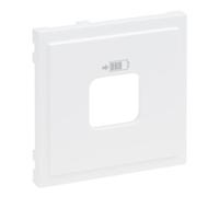 LEGRAND, Seano 765127 Cache pour prise de charge USB A+C et C+C, chargeur de smartphone, 3000 mA pour un seul appareil ou 1500 mA par sortie, couleur : ultra blanc, 765127