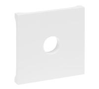 LEGRAND, Seano 765165 Cache pour boîte de jonction TV type F, couleur : ultra blanc, 765165
