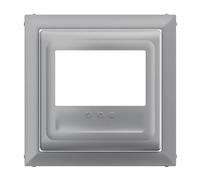 Legrand, Seano 765237 Cache pour détecteur de mouvement, version 2 ou 3 conducteurs avec commande manuelle, couleur : aluminium laqué