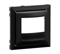 LEGRAND, Seano 765337 Cache pour détecteur de mouvement 2 ou 3 conducteurs avec commande manuelle Noir laqué