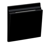 LEGRAND, Seano 765343 Cache pour commutateur mécanique de carte d'hôtel Noir laqué