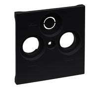 LEGRAND, Seano 765356 Couvercle TV-R-SAT pour les produits tiers Axing, Triax, Wisi, Hirschmann et Astro, couleur : noir laqué