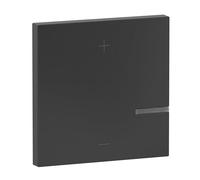 LEGRAND, Seano 765441 Interrupteur à bascule pour variateur tactile, version 2 conducteurs, avec fenêtre d'éclairage pour LED d'état, couleur : anthracite laqué