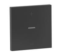 LEGRAND, Seano 765449 Interrupteur à Bascule Mural, Commutateur pour Variateur à 3 Conducteurs avec Fenêtre d'Éclairage pour LED d'État, Couleur : Anthracite Laqué