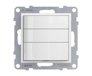 LEGRAND, Seano 765604 Détecteur de Mouvement à 2 conducteurs avec Couvercle, Zone de détection 180°, avec Commande Manuelle, 100 W, 5-20 m, Couleur : Ultra Blanc, 765604