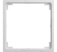 Legrand SEANO anneau intermédiaire pour le montage d'inserts 50x50 mm avec cache 50x50 mm selon DIN 49075, ultra blanc, 765603