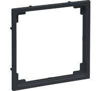Legrand SEANO anneau intermédiaire pour le montage d'inserts 50x50 mm avec cache 50x50 mm selon DIN 49075, anthracite, 765903