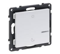 LEGRAND, SEANO avec Netatmo Touche de scène jour/nuit, contrôle des scénarios quotidiens, application HOME + CONTROL, 3 piles bouton V incluses (durée de vie de 8 ans), maison intelligente, couleur