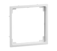 LEGRAND, SEANO Bague intermédiaire pour l'installation d'inserts 50 x 50 mm avec couvercle 50 x 50 mm selon DIN 49075, couleur : ultra blanc, 765603
