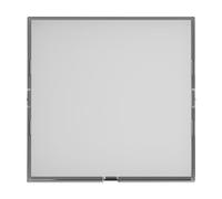 Legrand, SEANO Bascule avec champ d'inscription lumineux avec inserts (neutre, lumière, cloche), couvercle d'interrupteur, plaque basculante, couleur : aluminium laqué, 765211