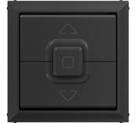 Legrand SEANO bascule pour interrupteur et bouton-poussoir de volet roulant/store avecà 3 boutons, cache d'interrupteur, plaque de bascule, anthracite, 765429
