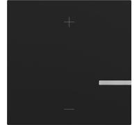 Legrand SEANO bascule pour variateur à bouton-poussoir, version 2 fils, y compris fenêtre d'éclairage pour LED d'état, noir, 765341