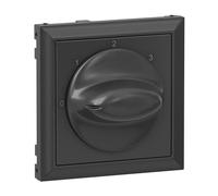 LEGRAND, SEANO Cache pour interrupteur à 3 niveaux avec position zéro (0, 1, 2, 3), trois modes de fonctionnement différents, couleur : anthracite laqué, 765432